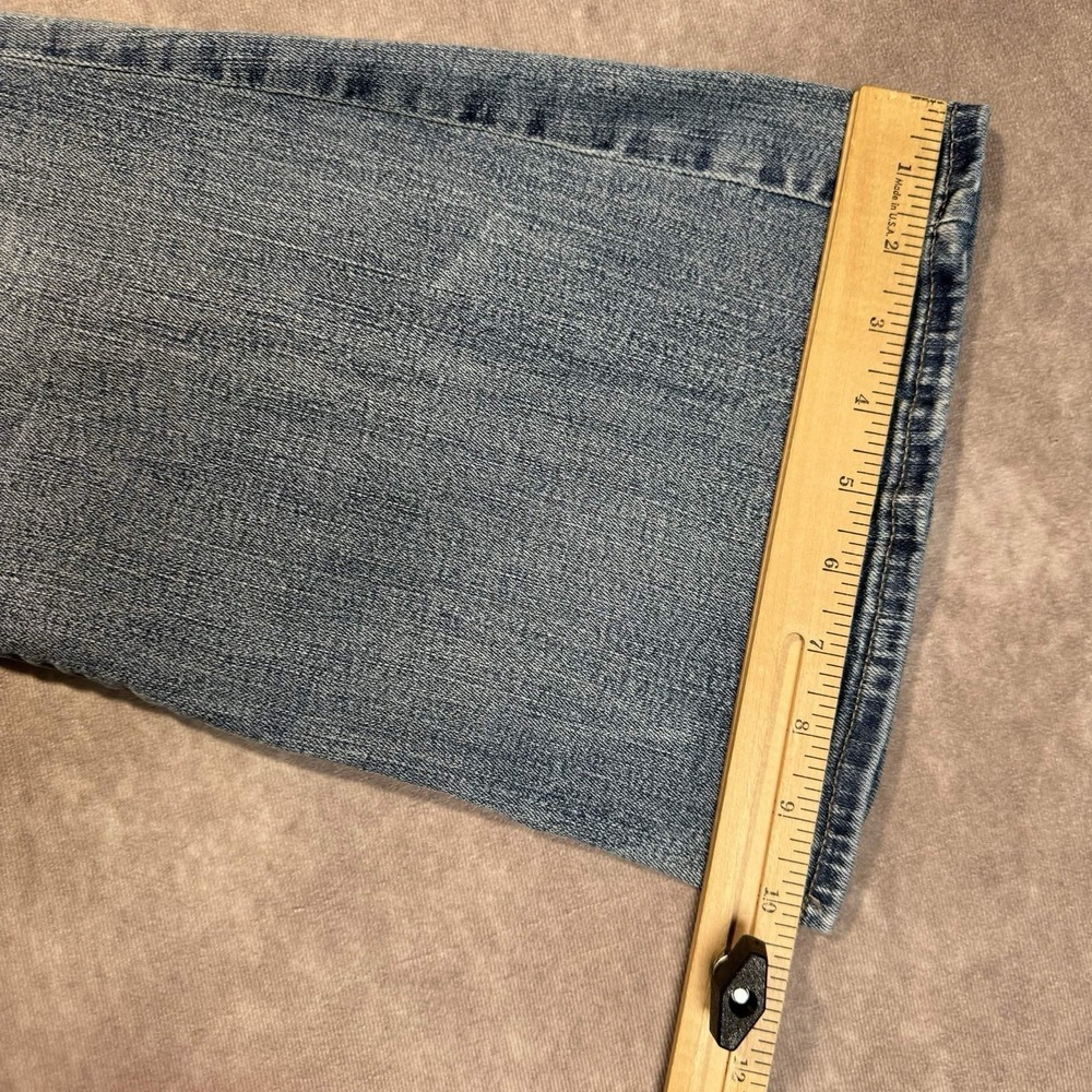 Lucky Brand Stevie Jeans Women's 8/29 Blue High Rise Flare Boho Hippie Festival - Picture 8 of 9